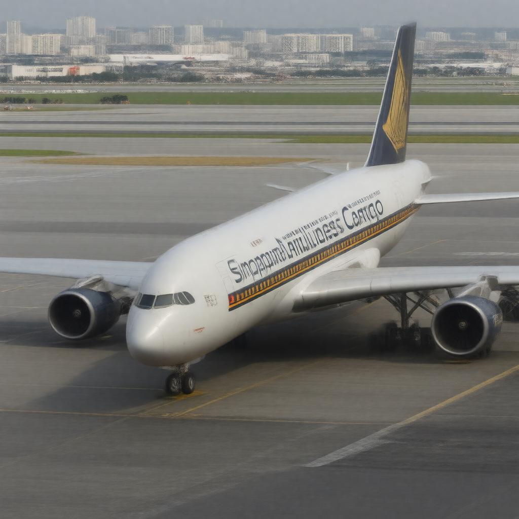 AI-created image of Singapore Airlines Cargo