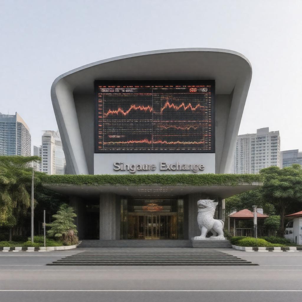 AI-created image of Singapore Exchange
