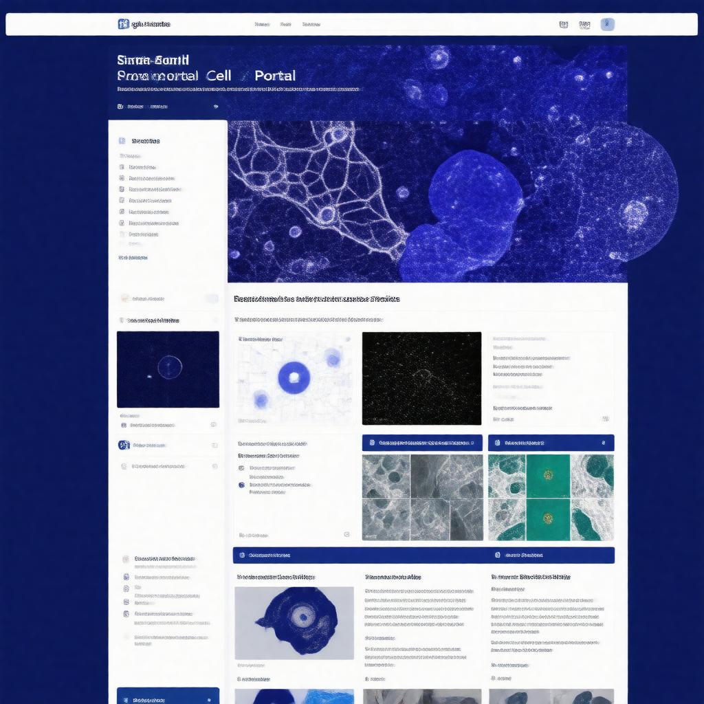 AI-created image of Single Cell Portal