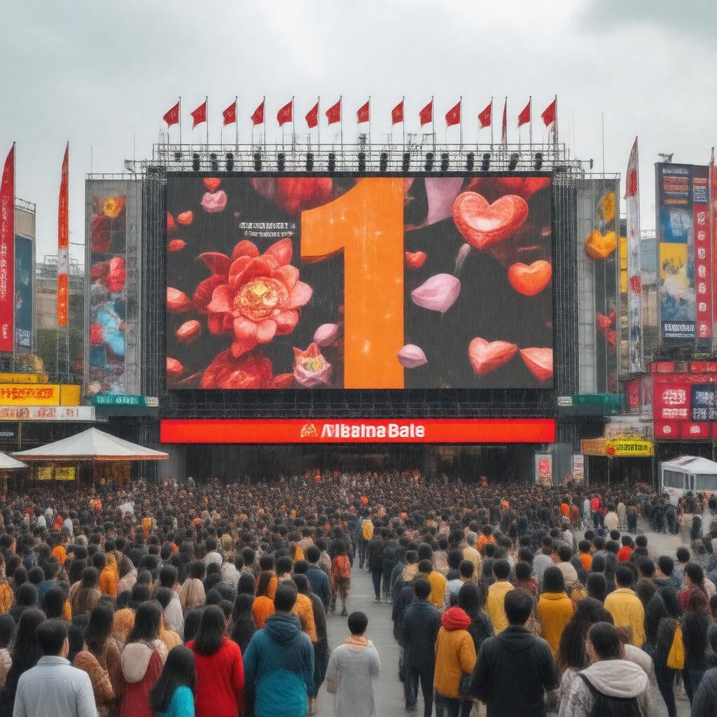 Click to view larger image AI-created image of Singles' Day