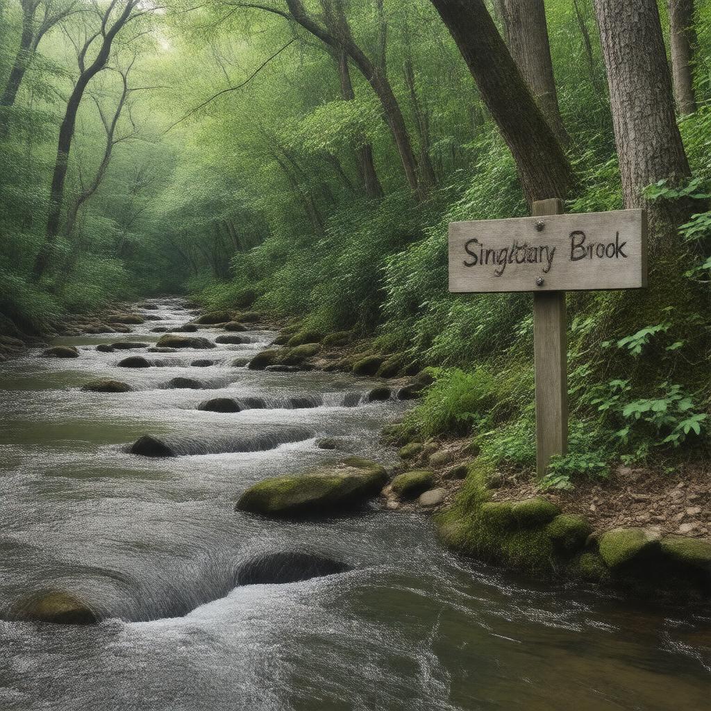 AI-created image of Singletary Brook