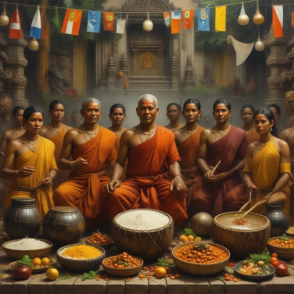 AI-created image of Sinhalese