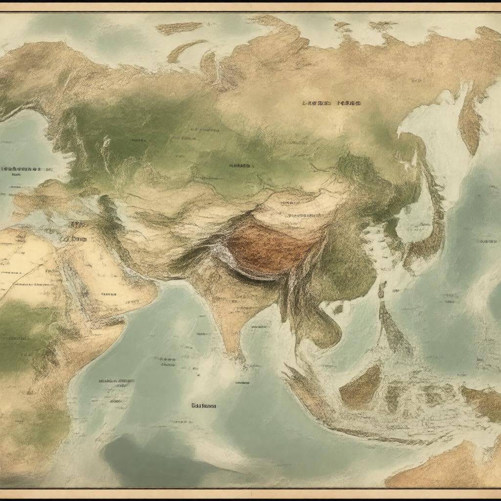 AI-created image of Sino-Tibetan