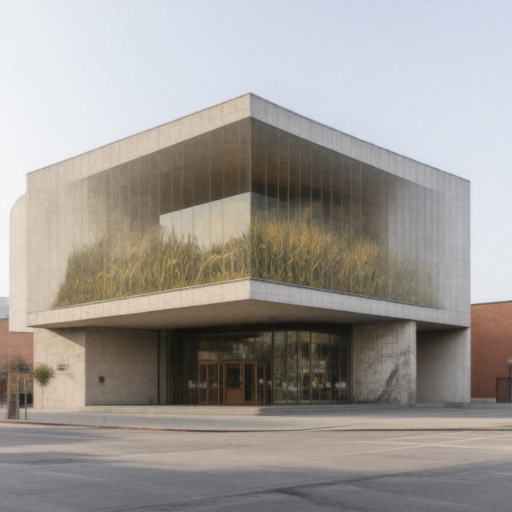 AI-created image of Sioux City Art Center