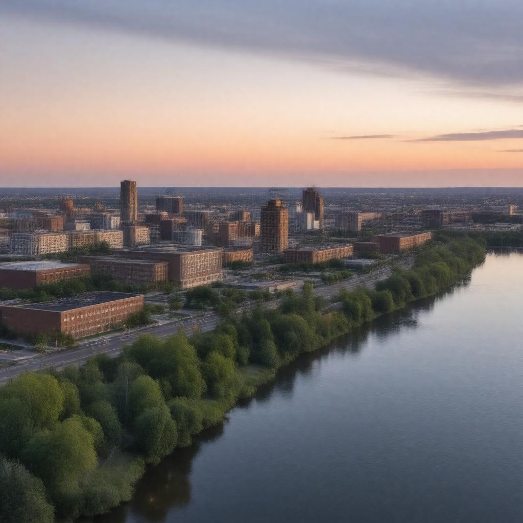 AI-created image of Sioux City