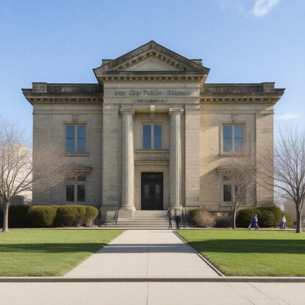 AI-created image of Sioux City Public Museum