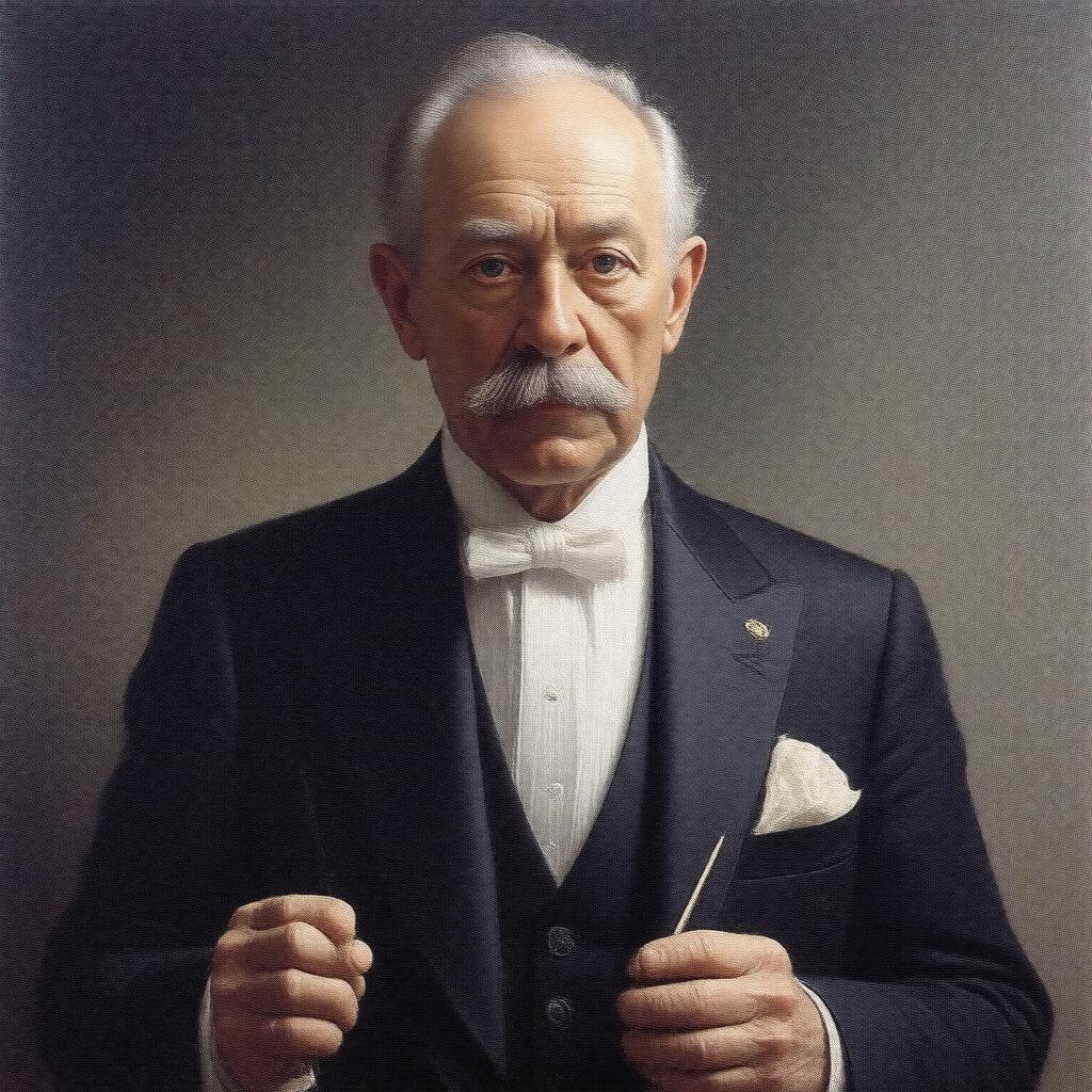 AI-created image of Sir Adrian Boult