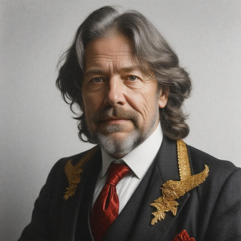 Click to view larger image AI-created image of Sir Adrian Smith