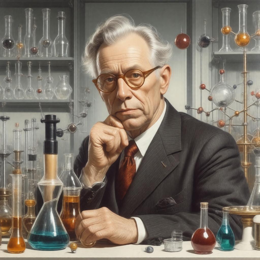 AI-created image of Sir Alan Fersht