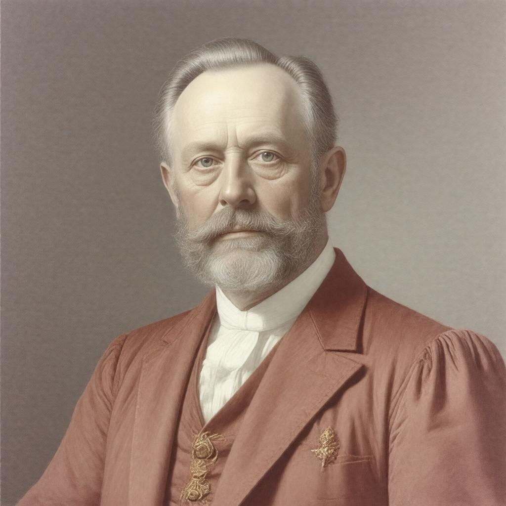 AI-created image of Sir Alec Broers