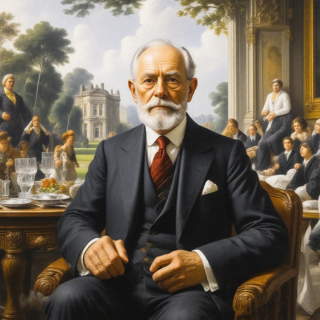 AI-created image of Sir Alfred Beit