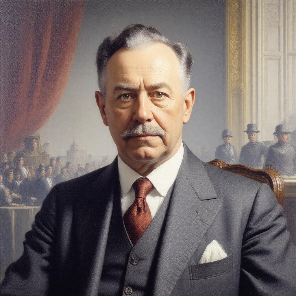 AI-created image of Sir Alfred Mond