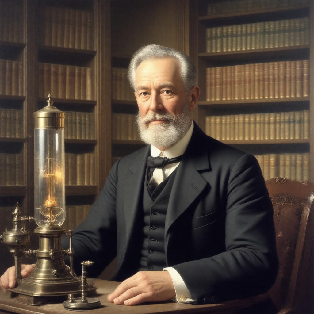 AI-created image of Sir Ambrose Fleming