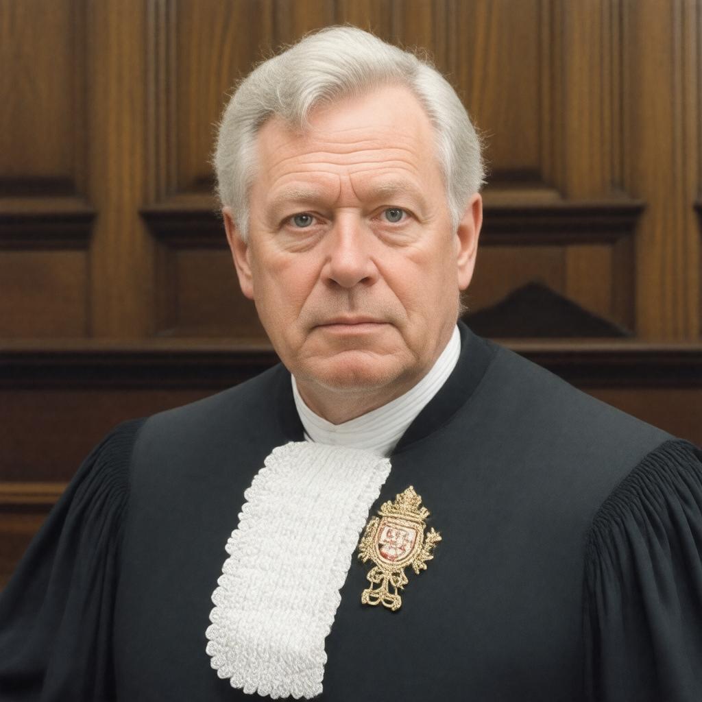 AI-created image of Sir Andrew Baker