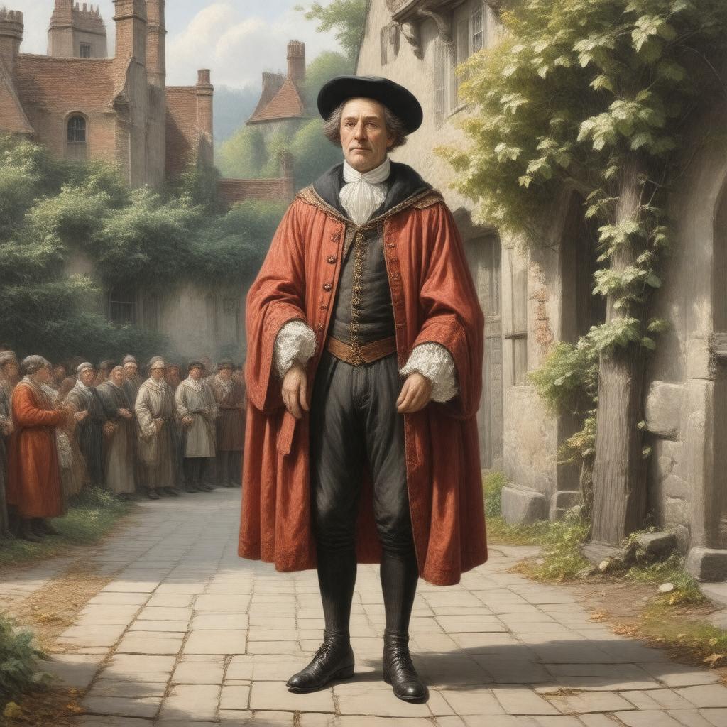 AI-created image of Sir Anthony Cooke