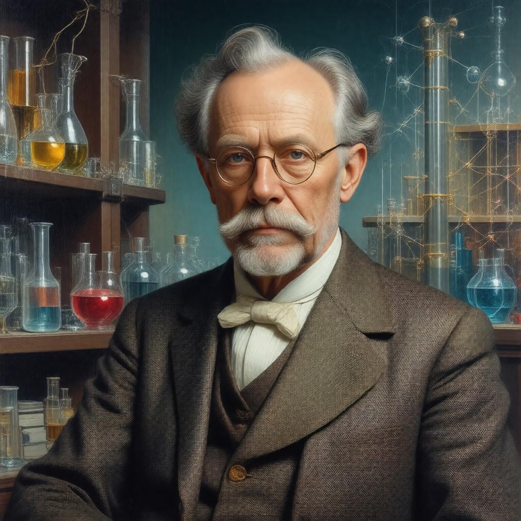 AI-created image of Sir Anthony Leggett