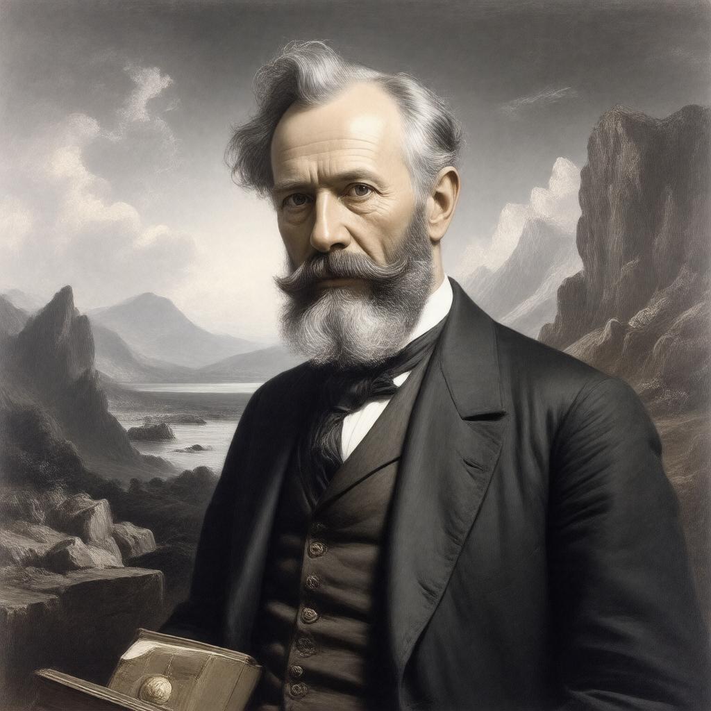 AI-created image of Sir Archibald Geikie