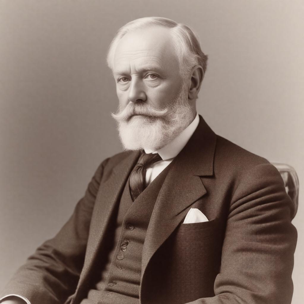 AI-created image of Sir Arthur Balfour