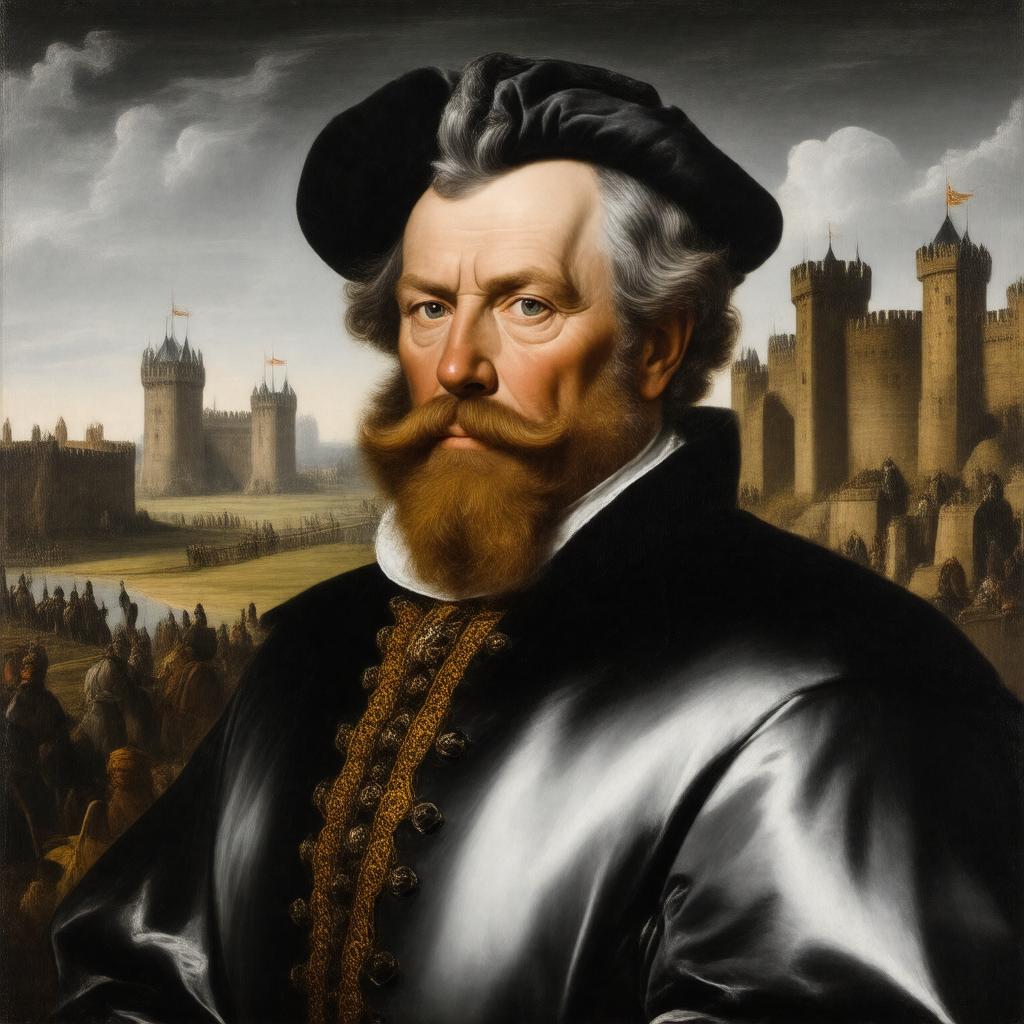 AI-created image of Sir Bernard de Gomme