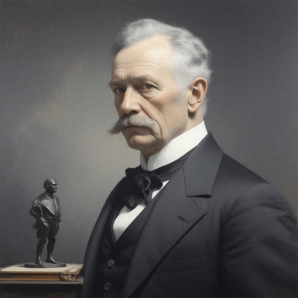AI-created image of Sir Bertram Mackennal