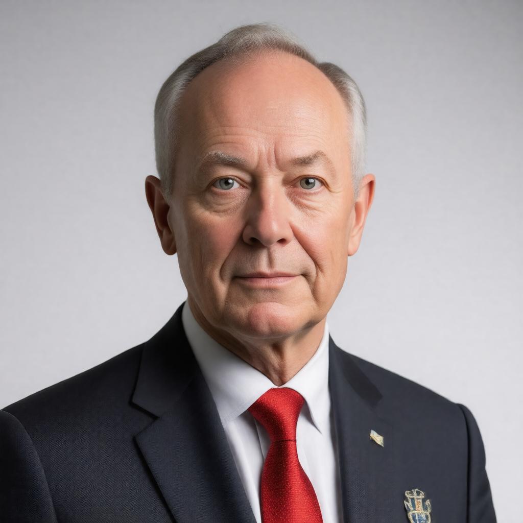 AI-created image of Sir Bruce Keogh