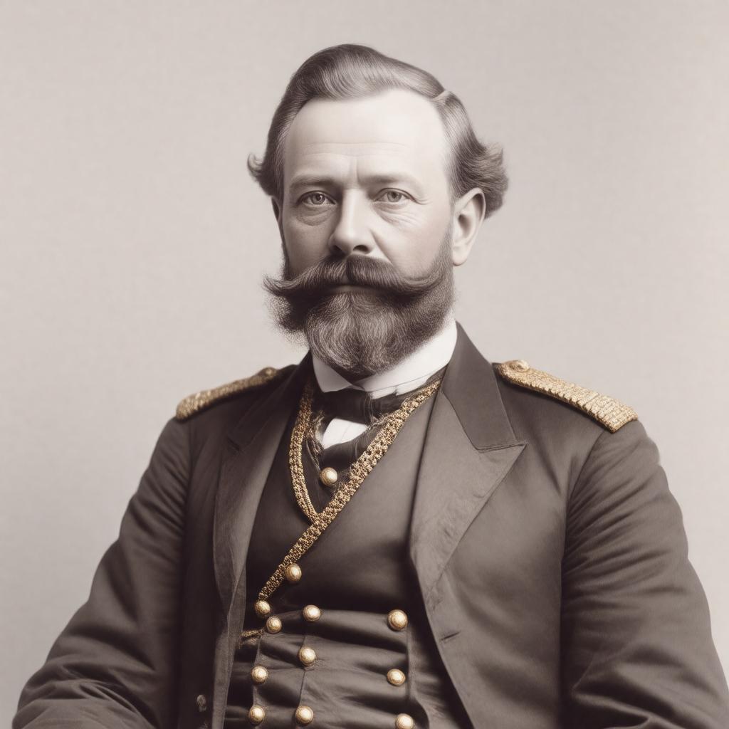 AI-created image of Sir Charles Alfred Elliott