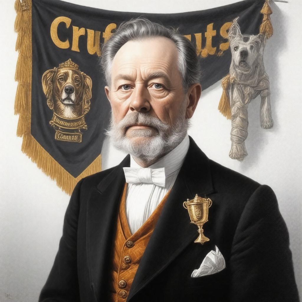 AI-created image of Sir Charles Cruft