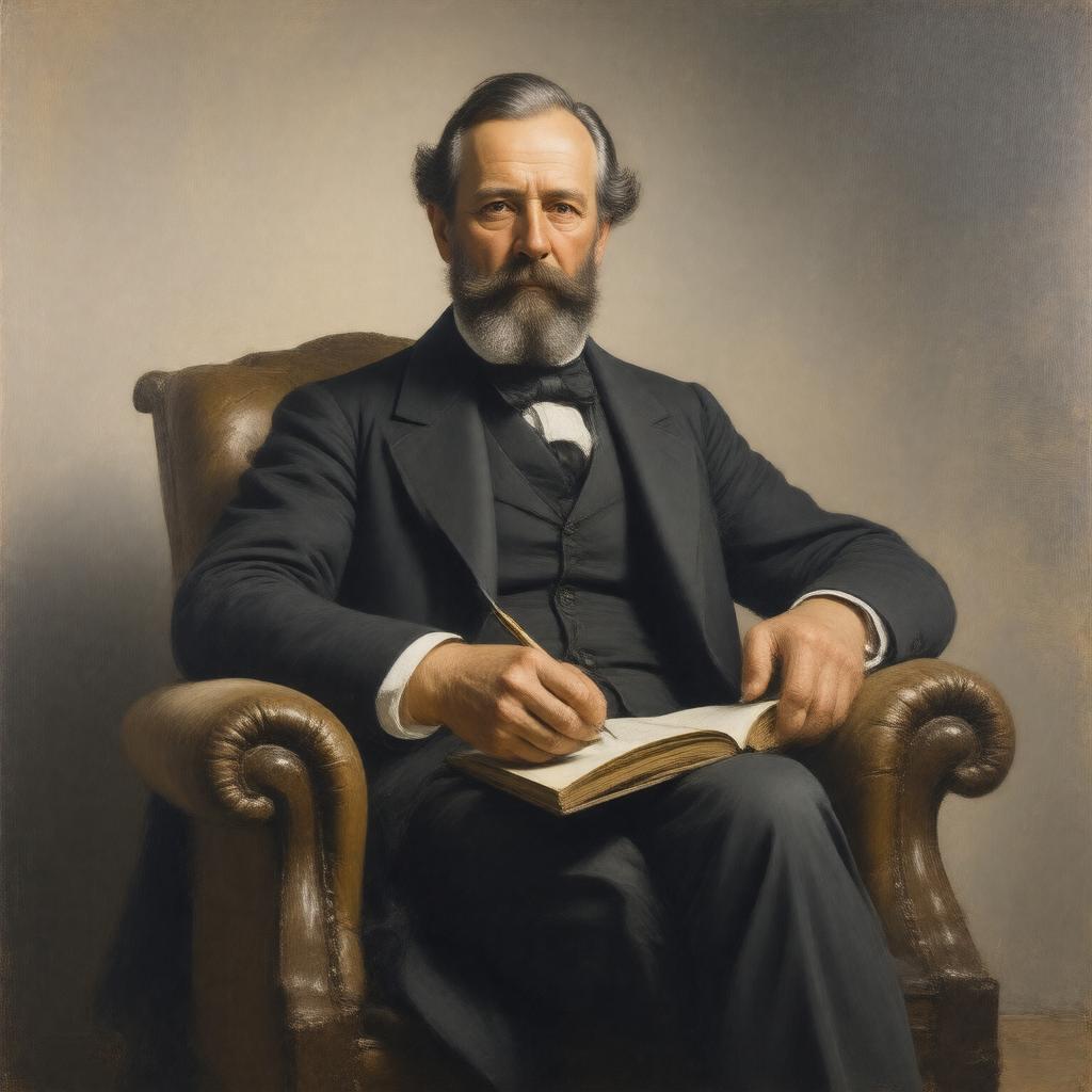 AI-created image of Sir Charles Dilke