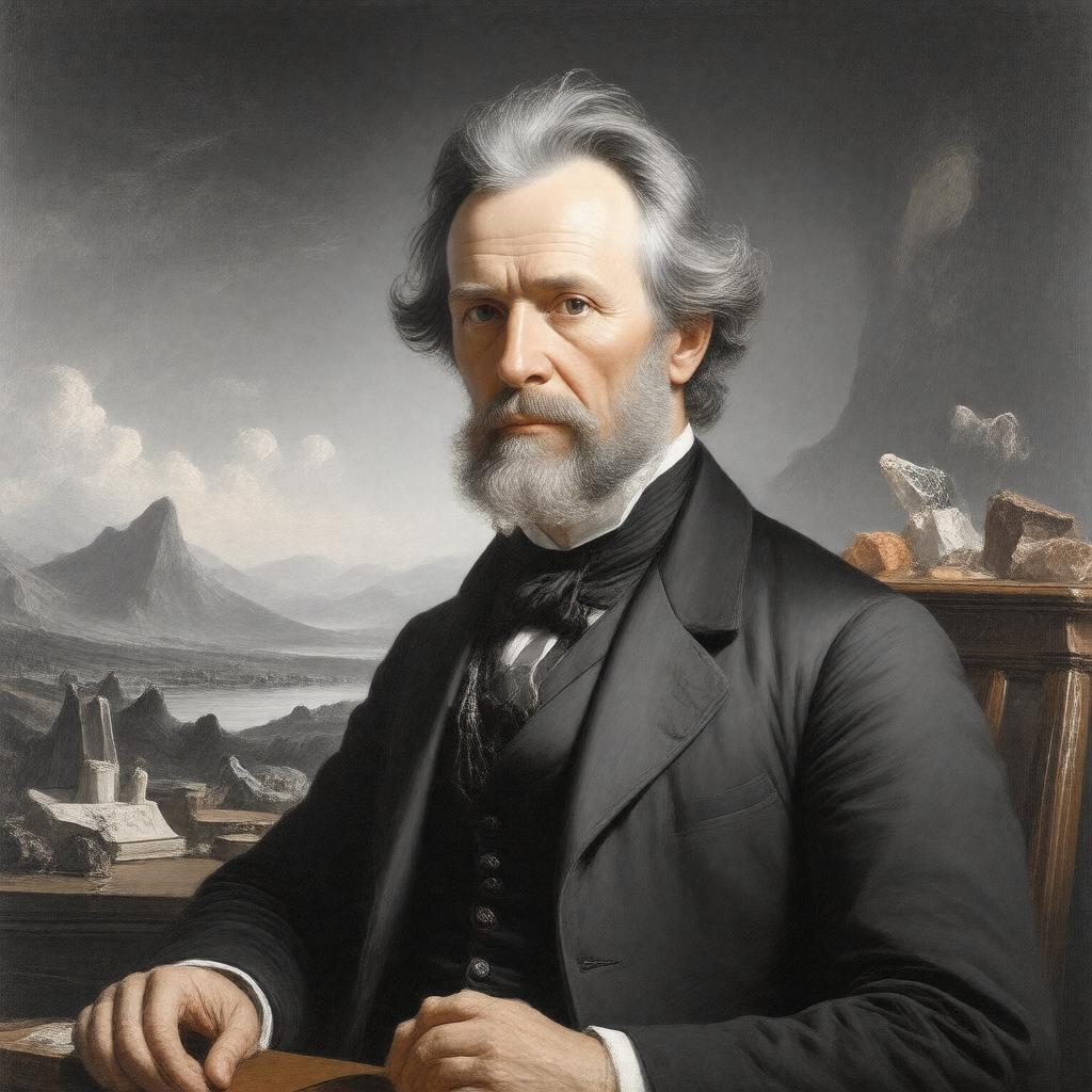 AI-created image of Sir Charles Lyell