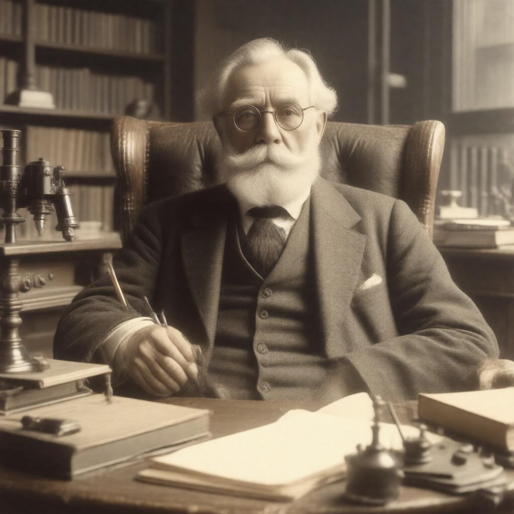 AI-created image of Sir Charles Sherrington