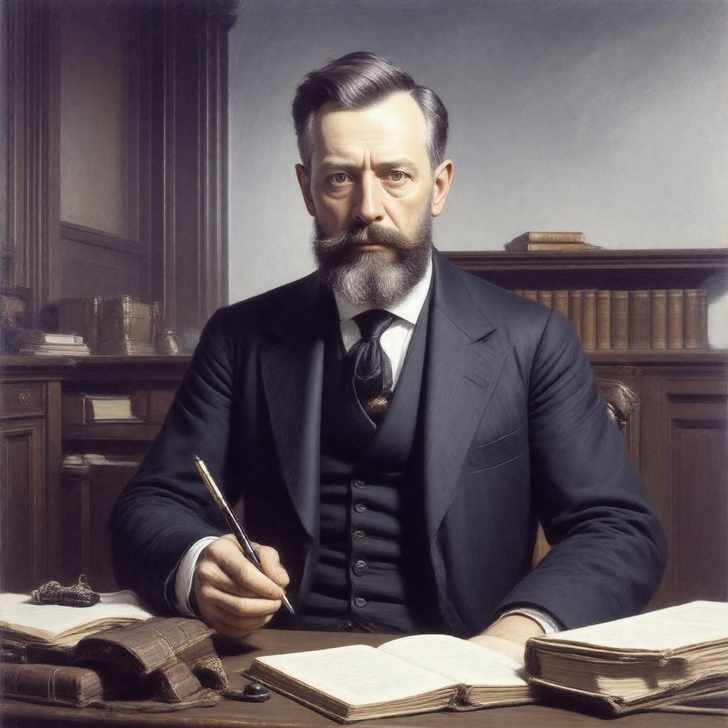 AI-created image of Sir Colenso Ridgeon