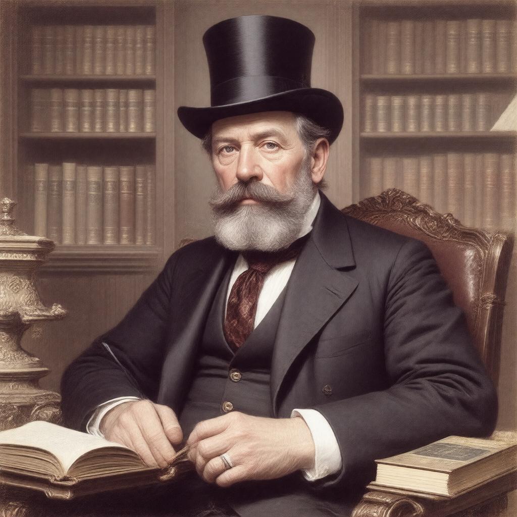 AI-created image of Sir Daniel Wilson