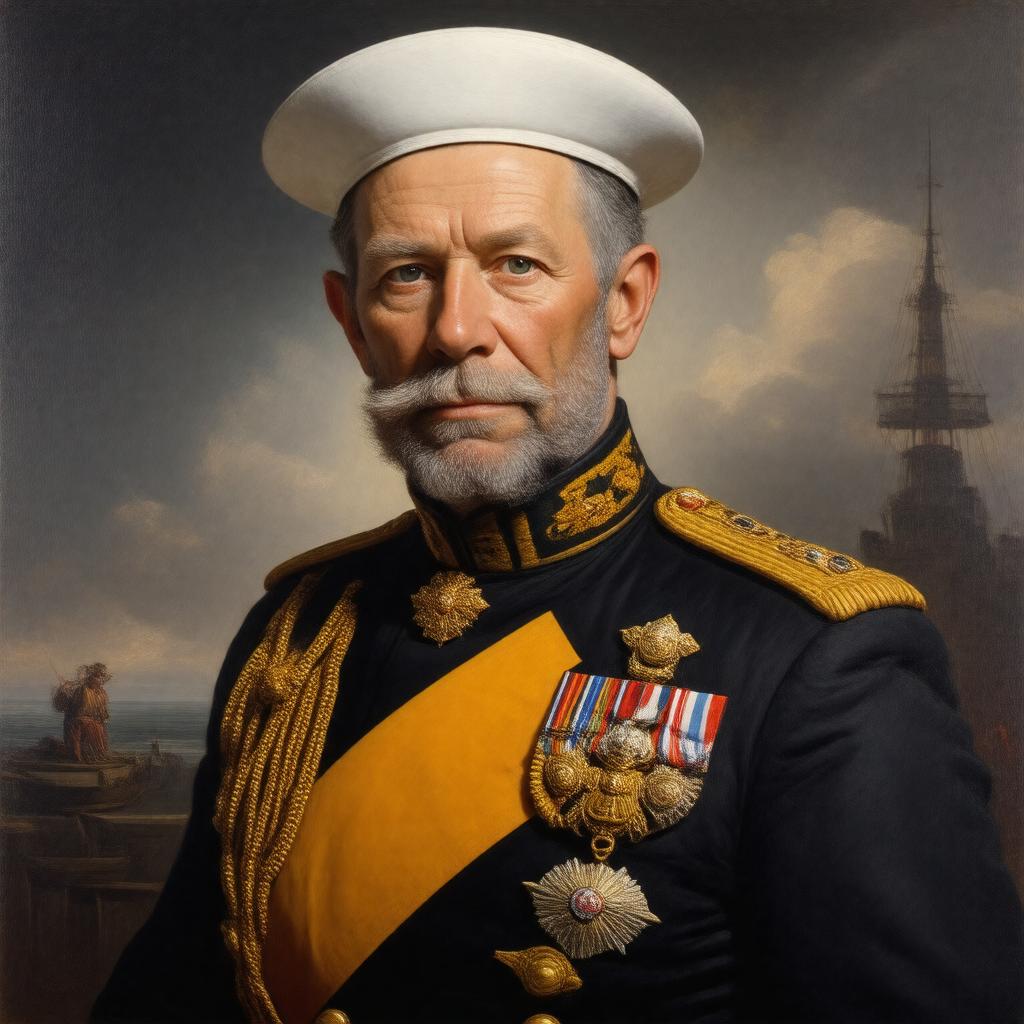 AI-created image of Sir David Beatty