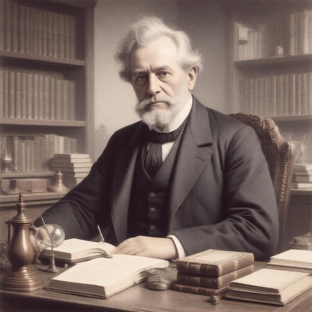 AI-created image of Sir David Brewster