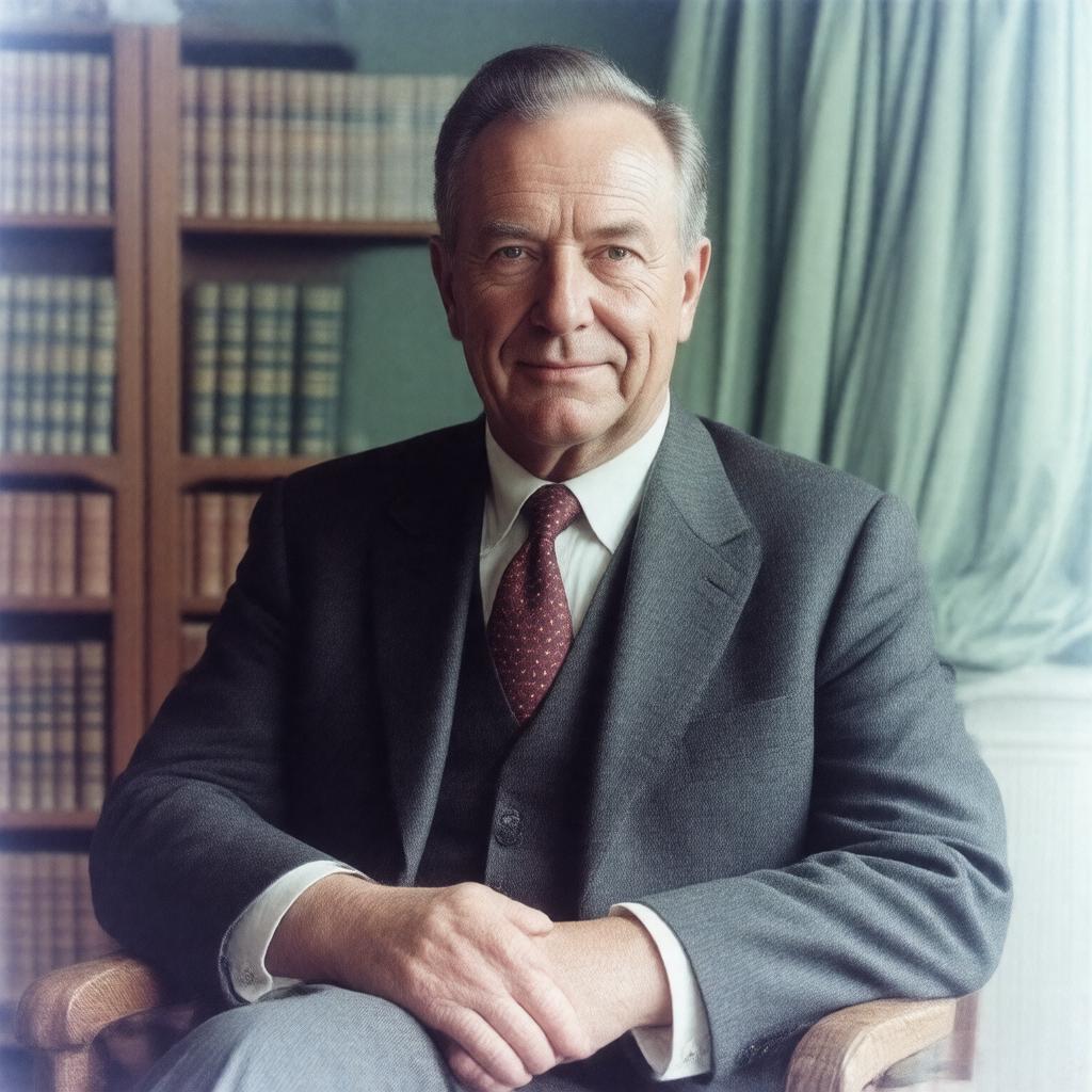 AI-created image of Sir David Cannadine