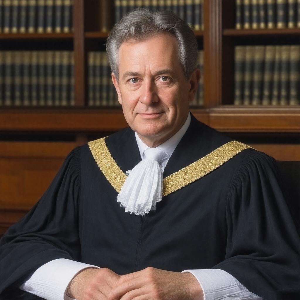 AI-created image of Sir David Foxton