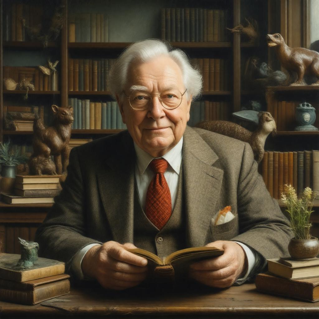 AI-created image of Sir David Frederick Attenborough