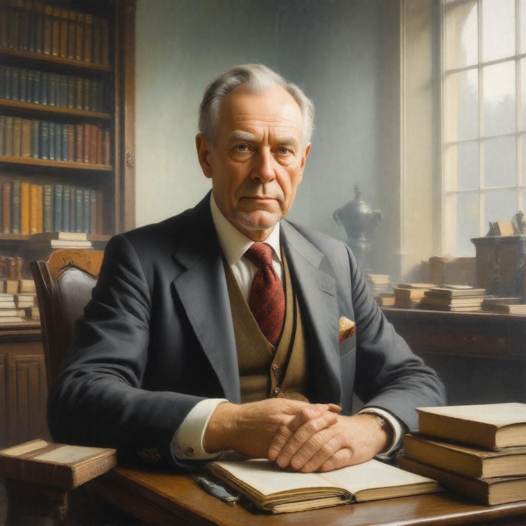 Click to view larger image AI-created image of Sir David Wiggins