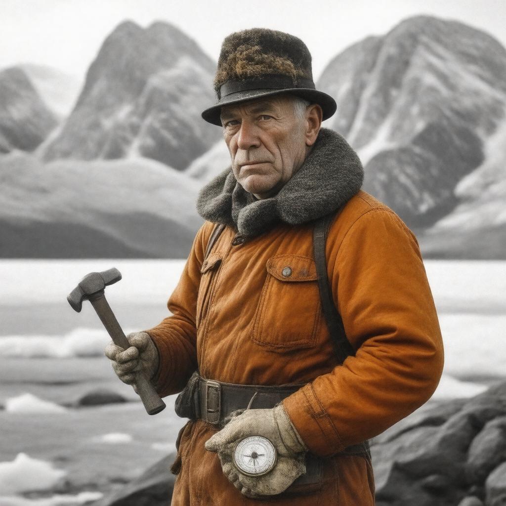 AI-created image of Sir Douglas Mawson