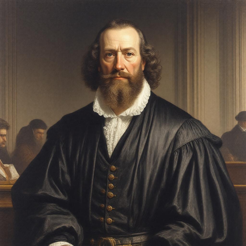 AI-created image of Sir Edward Coke