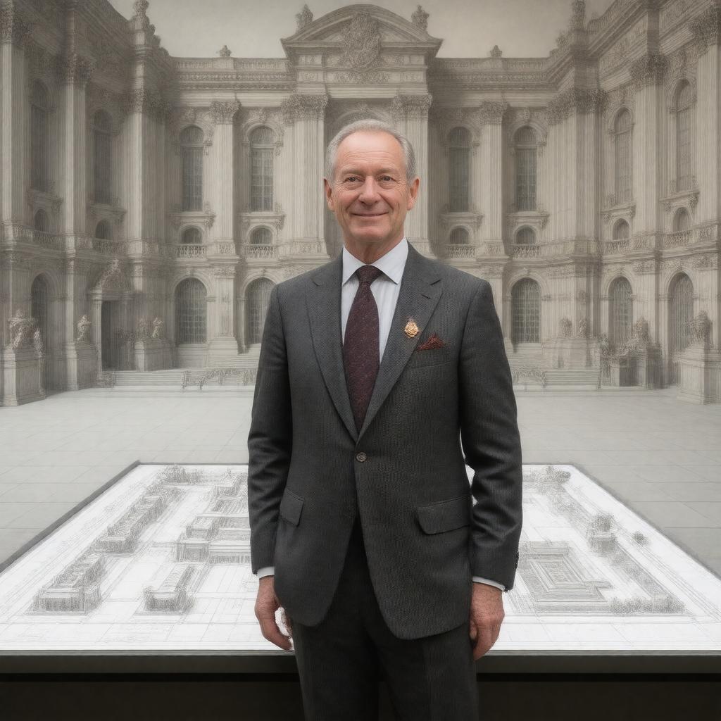 AI-created image of Sir Edwin Lutyens