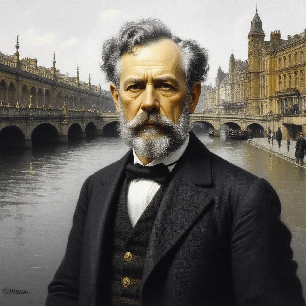 AI-created image of Sir Ernest George