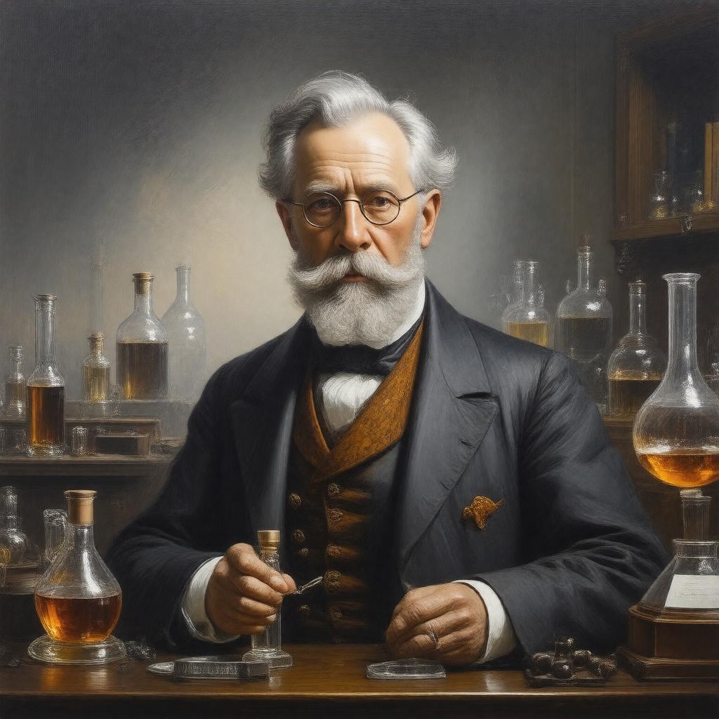 AI-created image of Sir Ernst Chain