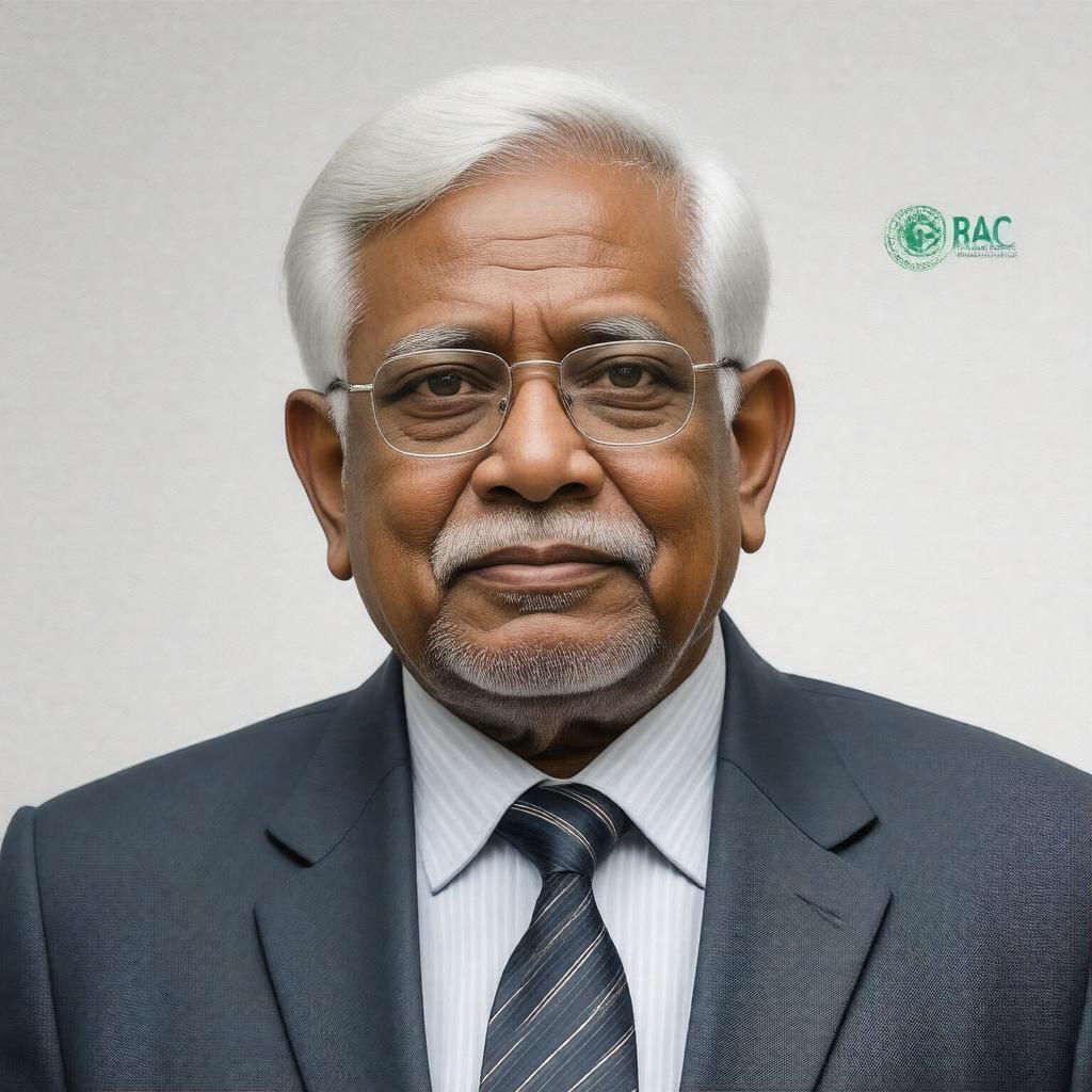 AI-created image of Sir Fazle Hasan Abed