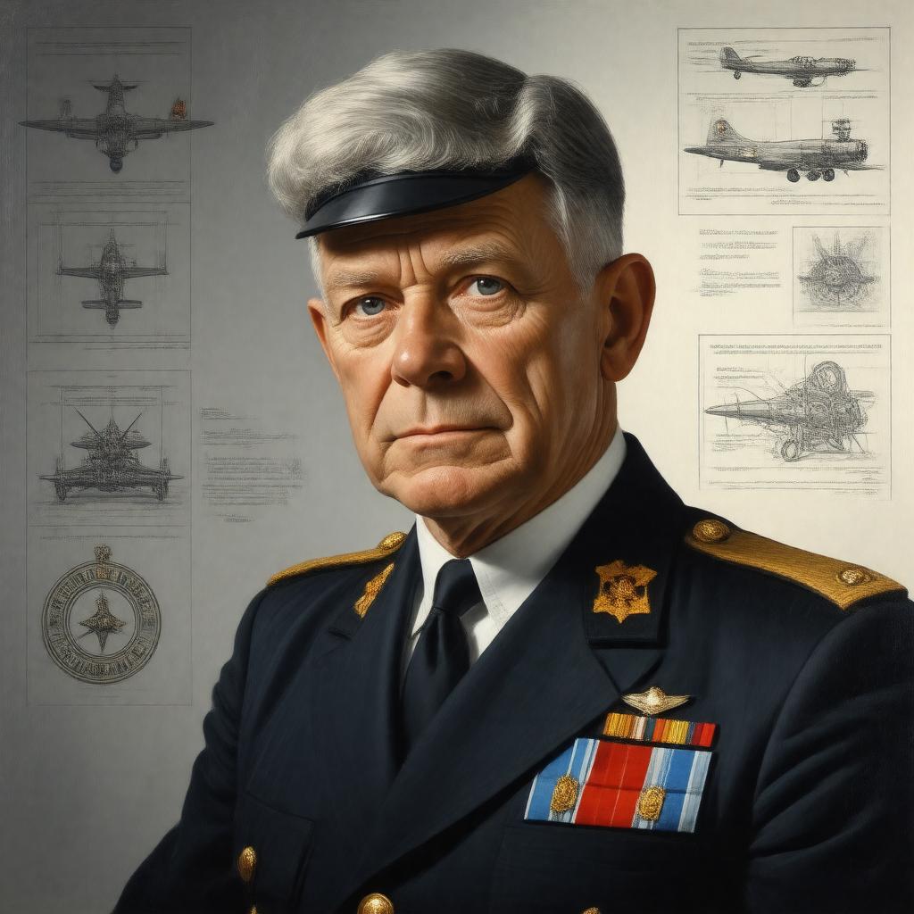 AI-created image of Sir Frank Whittle