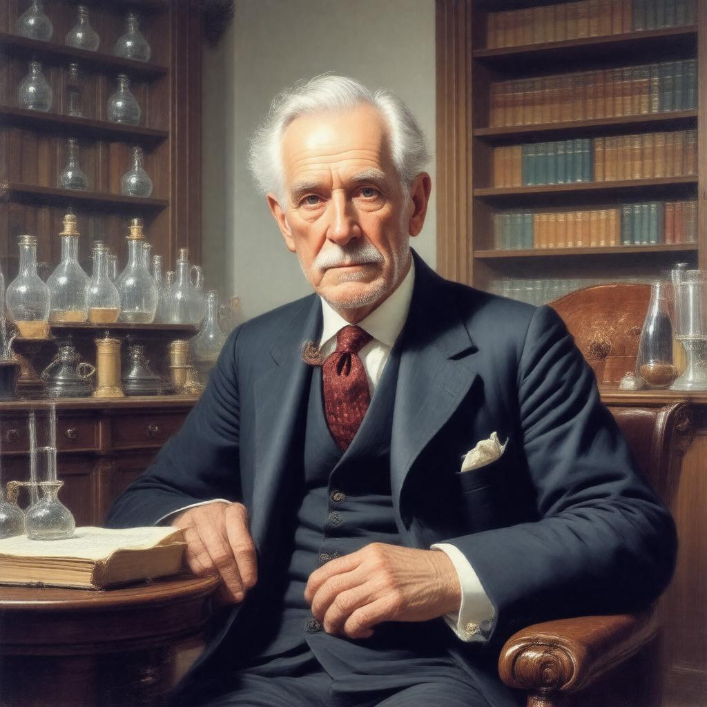 AI-created image of Sir Frederick Gowland Hopkins