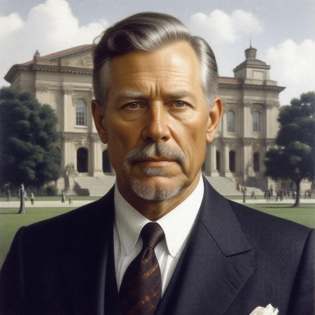 AI-created image of Sir Frederick Holder