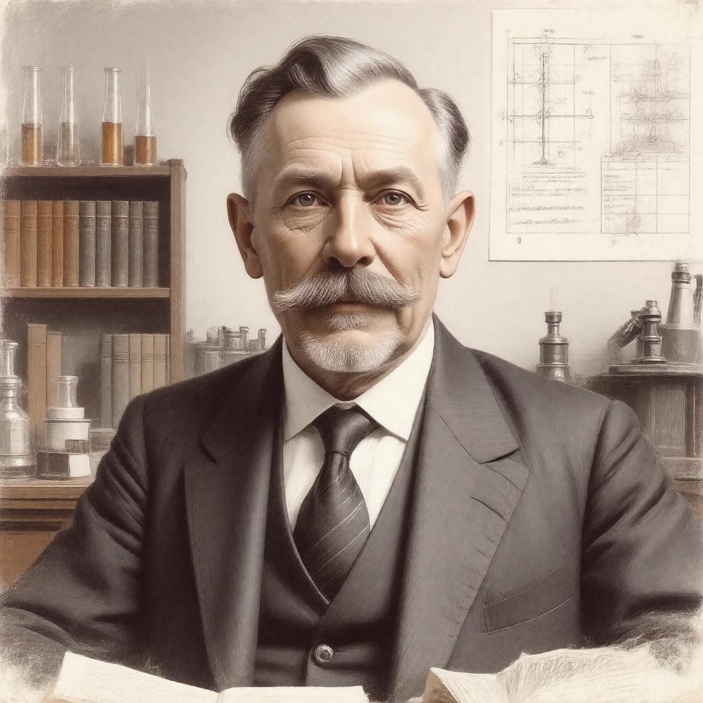 AI-created image of Sir Frederick Hopkins