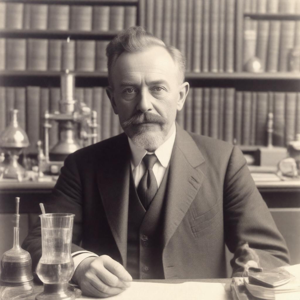 AI-created image of Sir Frederick Soddy