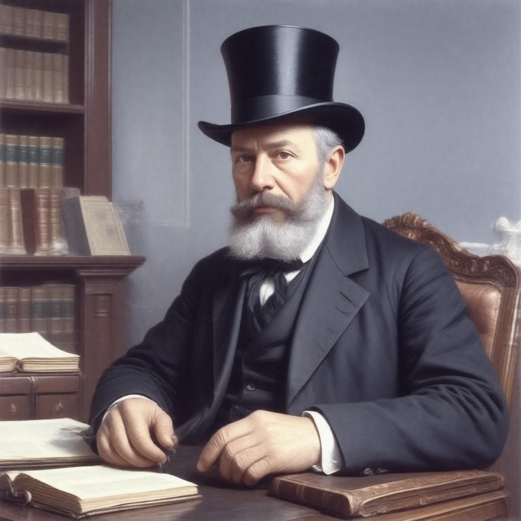 AI-created image of Sir Frederick Treves